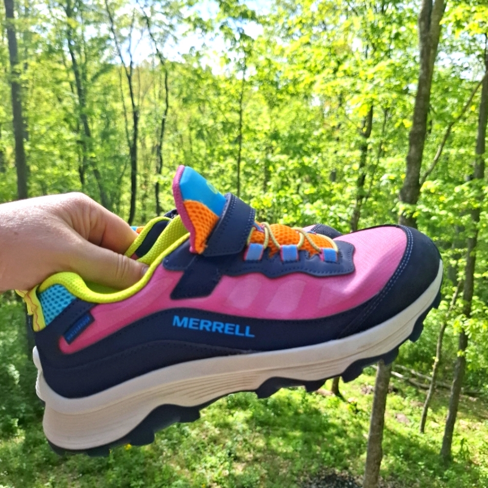 Merrell Womens Size7M Textured Meshed Hook Multicolored Sneakers Hiking MK166216